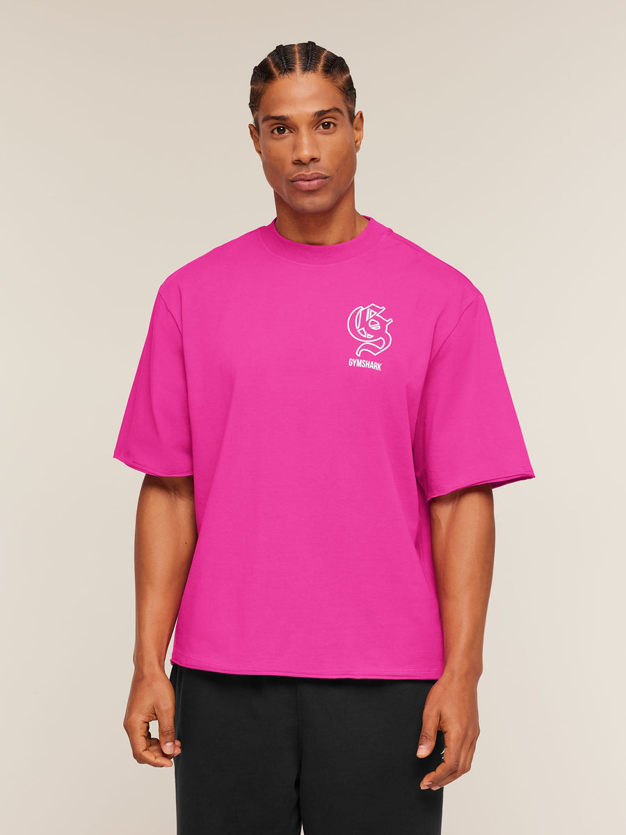 Gymshark Performance T-Shirt — Super-Set Pink — 2