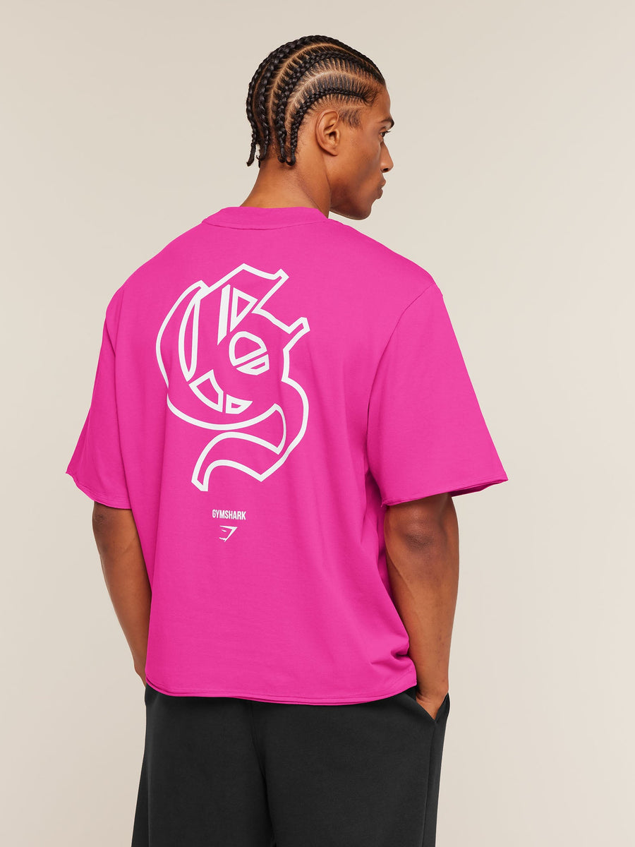 Gymshark Performance T-Shirt — Super-Set Pink — 1