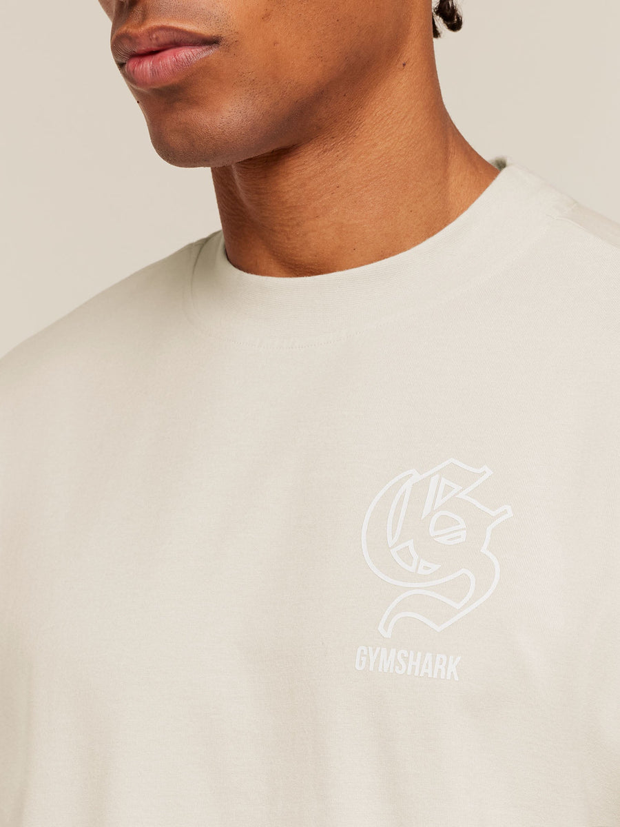 Gymshark Performance T-Shirt — Tinted White — 5