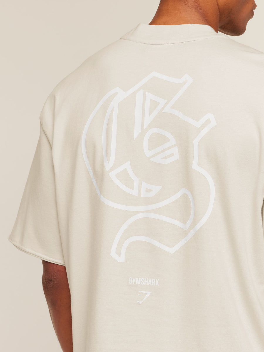 Gymshark Performance T-Shirt — Tinted White — 6