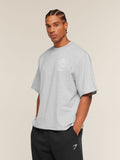 Gymshark Performance T-Shirt — Light Grey Core Marl — 3