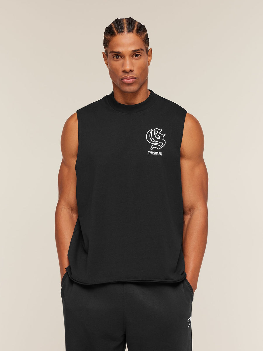 Gymshark Performance Tank — Black — 2