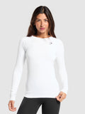 Gymshark Training Baselayer Long Sleeve Top — White — 1
