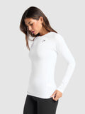 Gymshark Training Baselayer Long Sleeve Top — White — 3