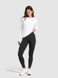 Gymshark Training Baselayer Long Sleeve Top — White — 5