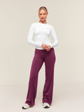 Gymshark Training Ruche Long Sleeve Top — White — 4