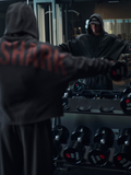 Gymshark x Sam Sulek Zip Through Hoodie — Black — 3