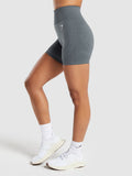 Gymshark Vital Seamless Shorts — Strong Grey Marl — 3
