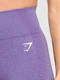 Gymshark Vital Seamless Shorts — Functional Purple Marl — 6