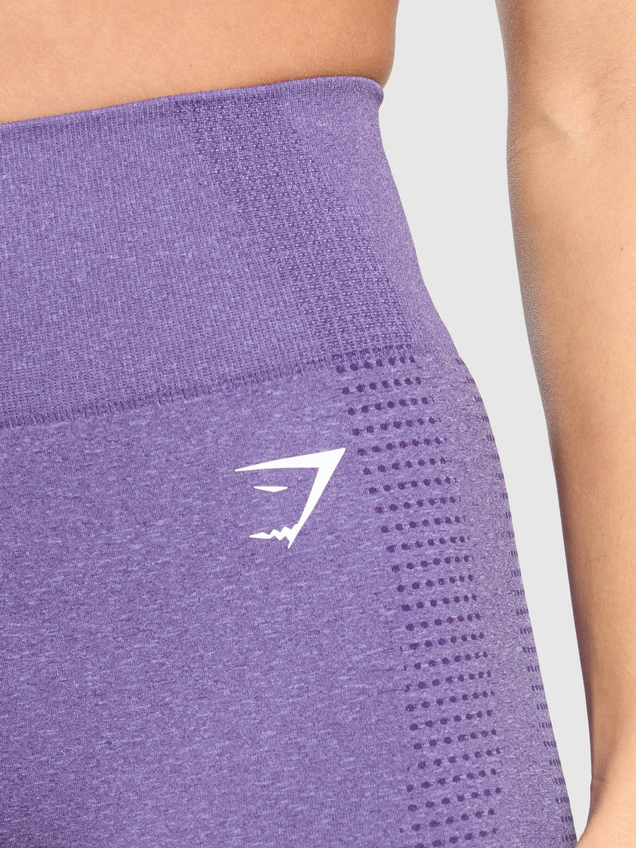 Gymshark Vital Seamless Shorts — Functional Purple Marl — 6