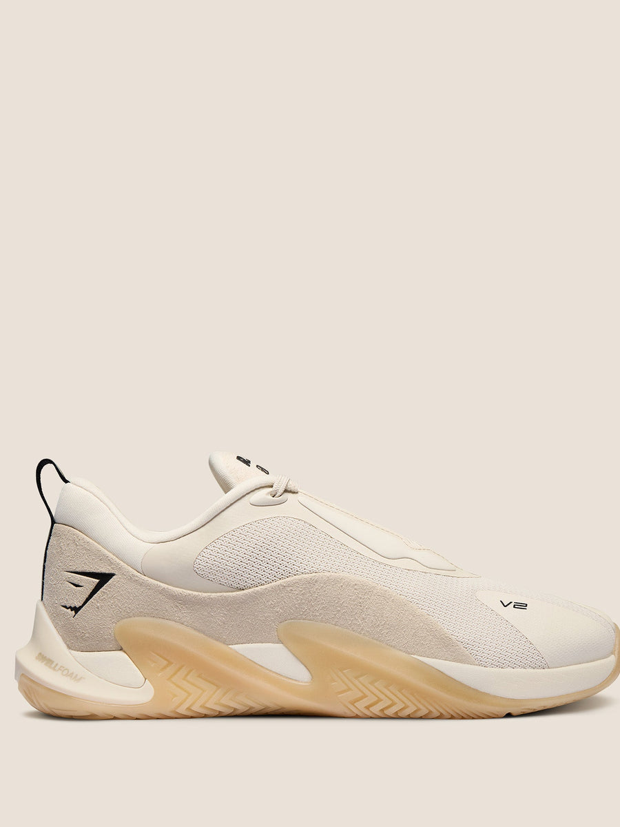 Gymshark x R.A.D® ONE V2 — Oat White — 2