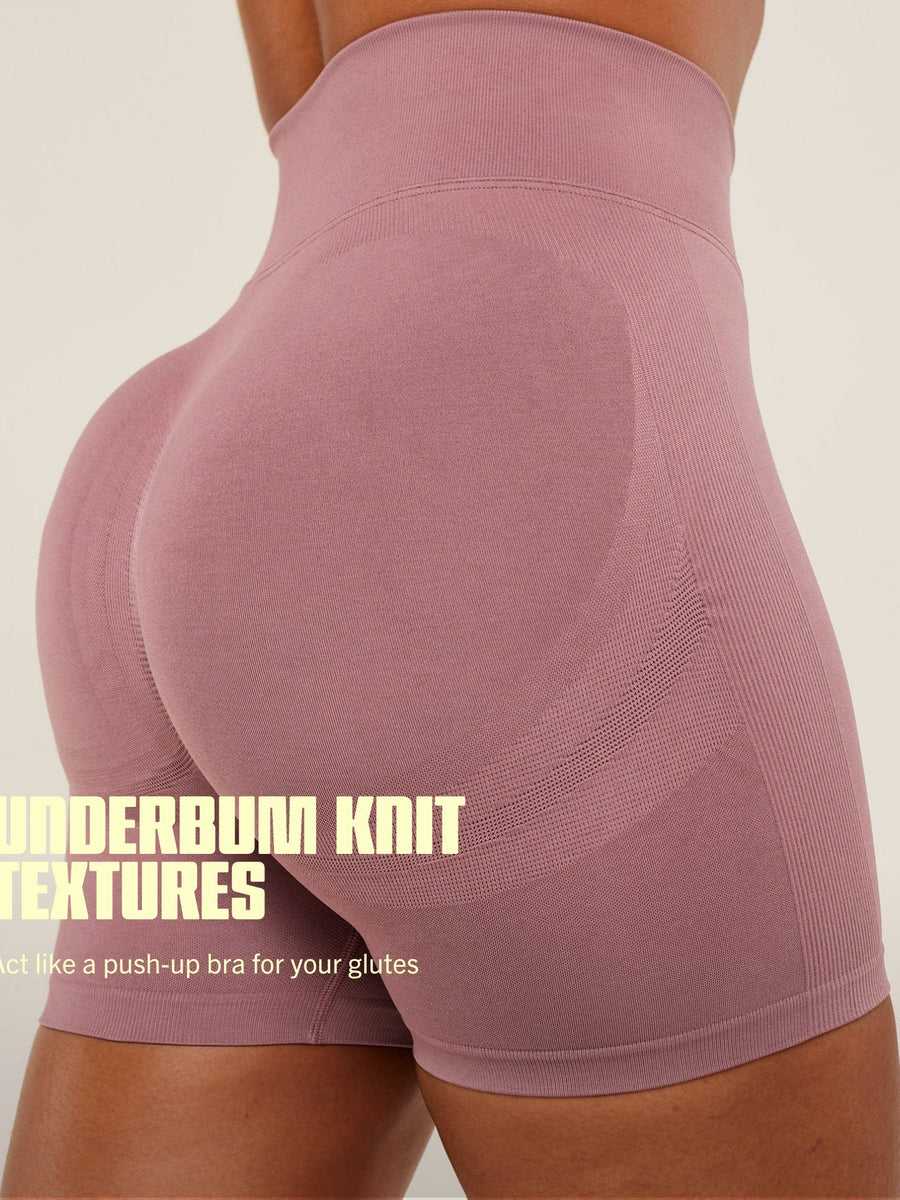 Gymshark Lift Seamless High-Rise Shorts — Calm Pink — 2