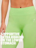 Gymshark Adapt Animal X Whitney Leggings — Energy Gelato Green /  Sorbet Yellow — 2