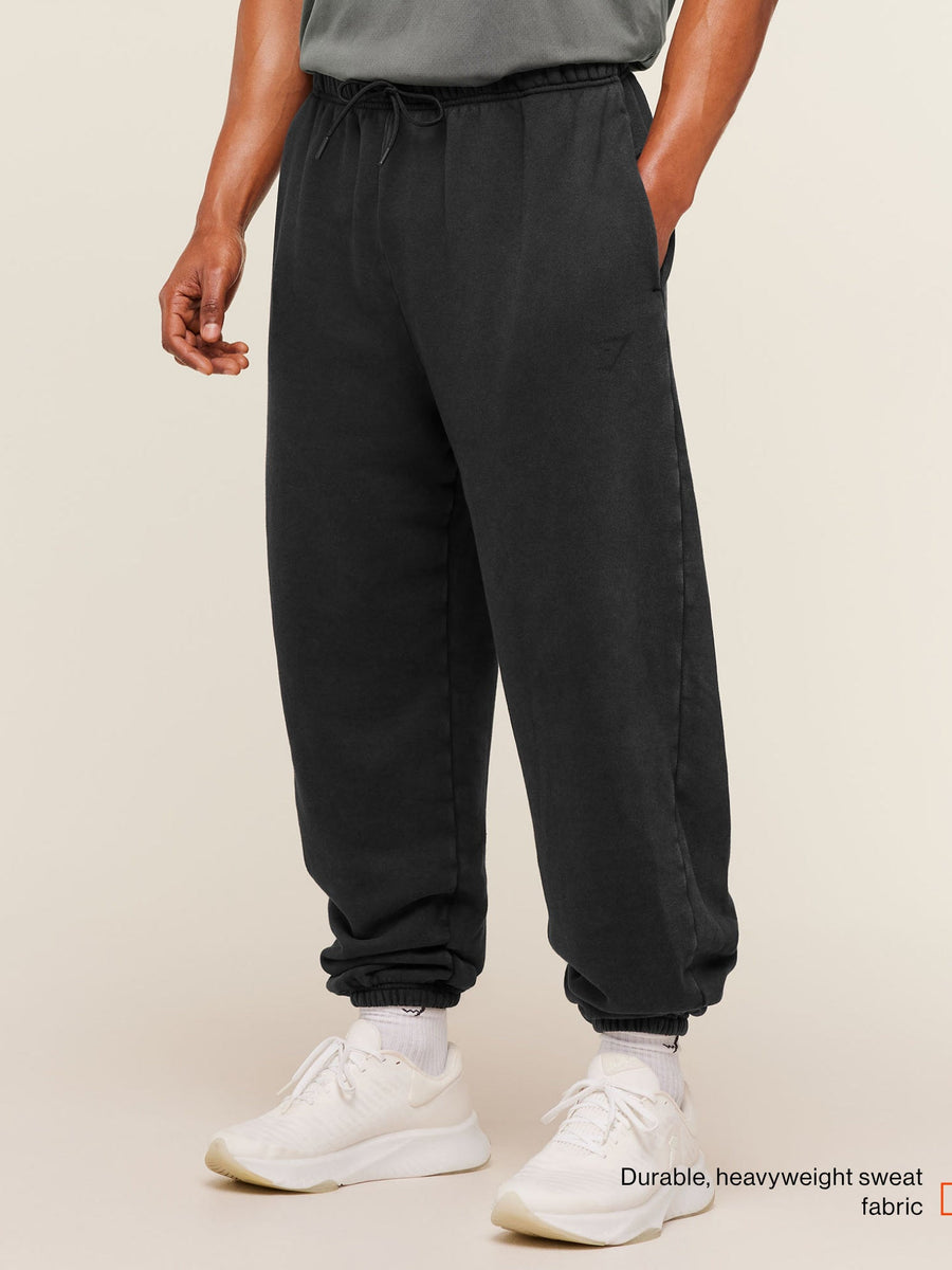 Gymshark Conditioning Club Joggers — Black/Wash — 4