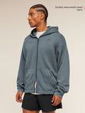 Gymshark Conditioning Club Washed Zip Hoodie — Iron Blue/Wash — 4