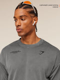 Gymshark Conditioning Club Washed T-Shirt — Black/Wash — 3