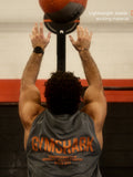 Gymshark Conditioning Club Washed Tank — Black/Dayglow Peach/Wash — 3