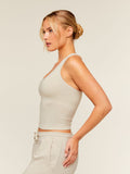Gymshark FeatherForm™ Tank — Pebble Grey — 4