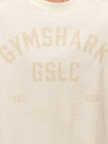 Gymshark 66 Washed Graphic Oversized T-Shirt — Oat White/Wash — 5