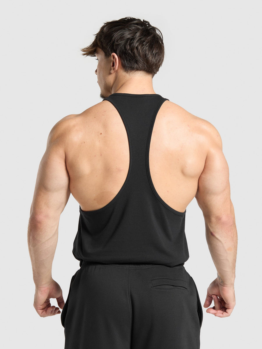 Gymshark Critical Stringer — Black — 2