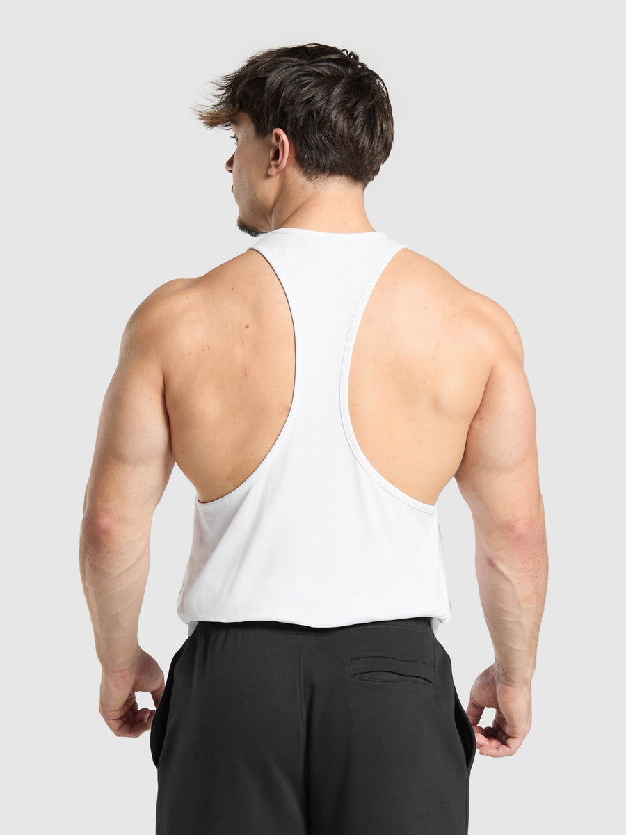 Gymshark Critical Stringer — White — 2