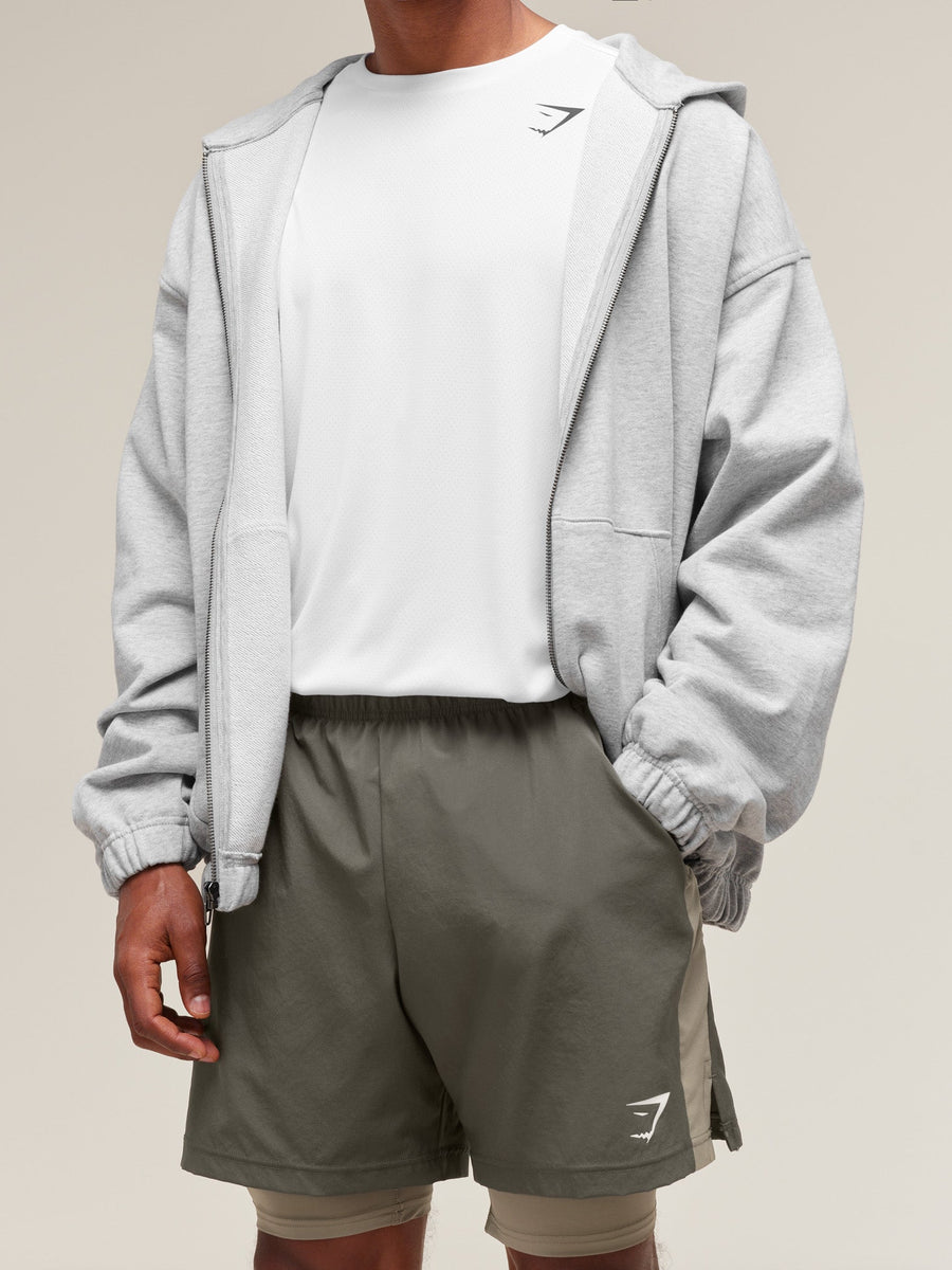 Gymshark Arrival T-Shirt — White — 4