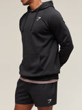 Gymshark Crest Hoodie — Black — 3
