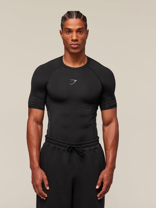 Gymshark Element Baselayer T-Shirt — Black