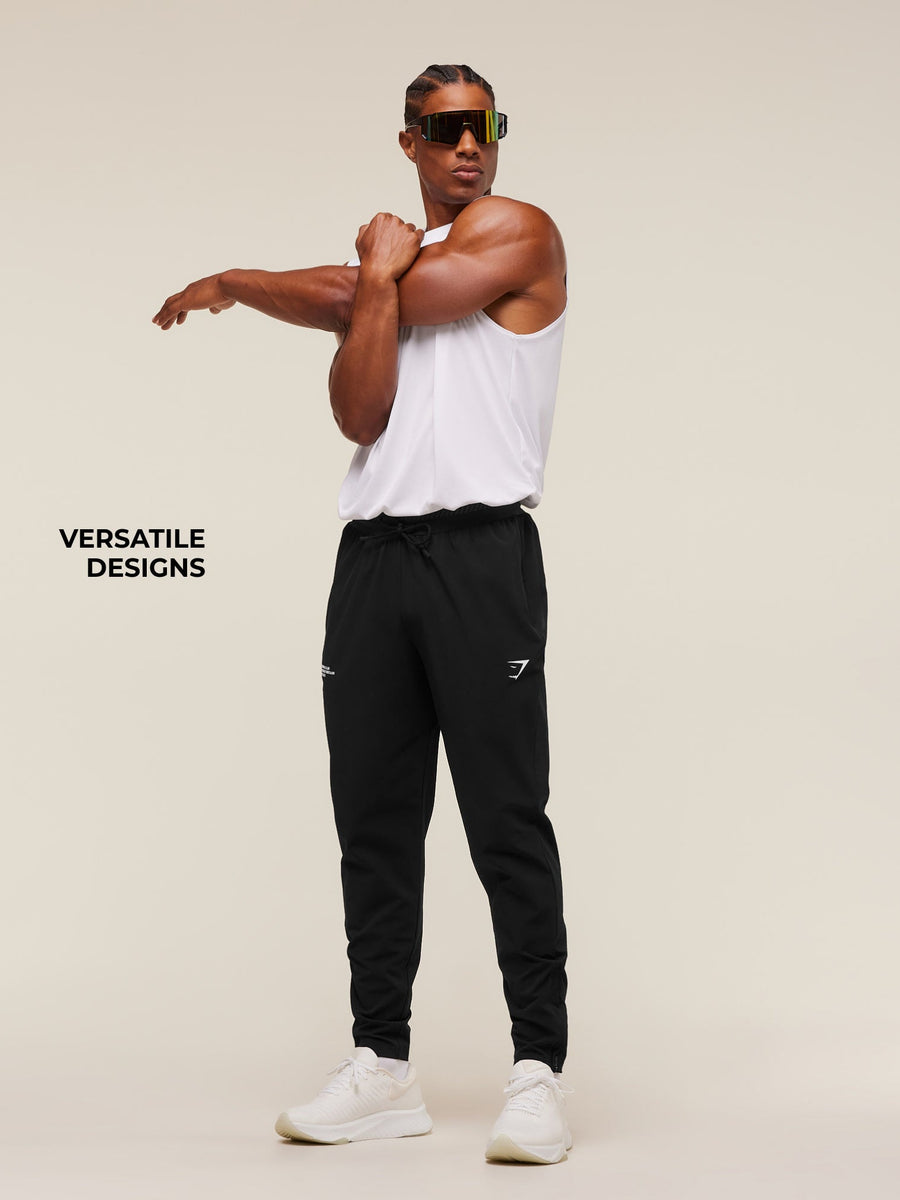 Gymshark Conditioning Club Synthetic Pants — Black — 4