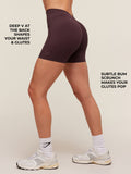 Gymshark Lifting Dipped Waistband Shorts — Cherry Purple — 2
