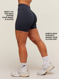 Gymshark Lifting Dipped Waistband Shorts — Heavy Blue — 2