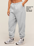 Gymshark Cosy Luxe Cuffed Joggers — Soft Grey Marl — 2