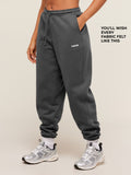 Gymshark Cosy Luxe Cuffed Joggers — Grey — 2