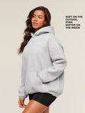 Gymshark Cosy Luxe Hoodie — Soft Grey Marl — 2