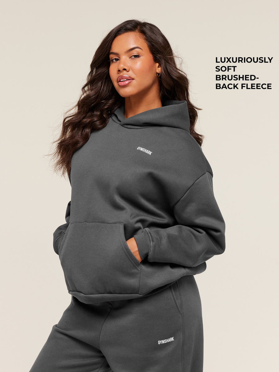 Gymshark Cosy Luxe Hoodie — Grey — 2