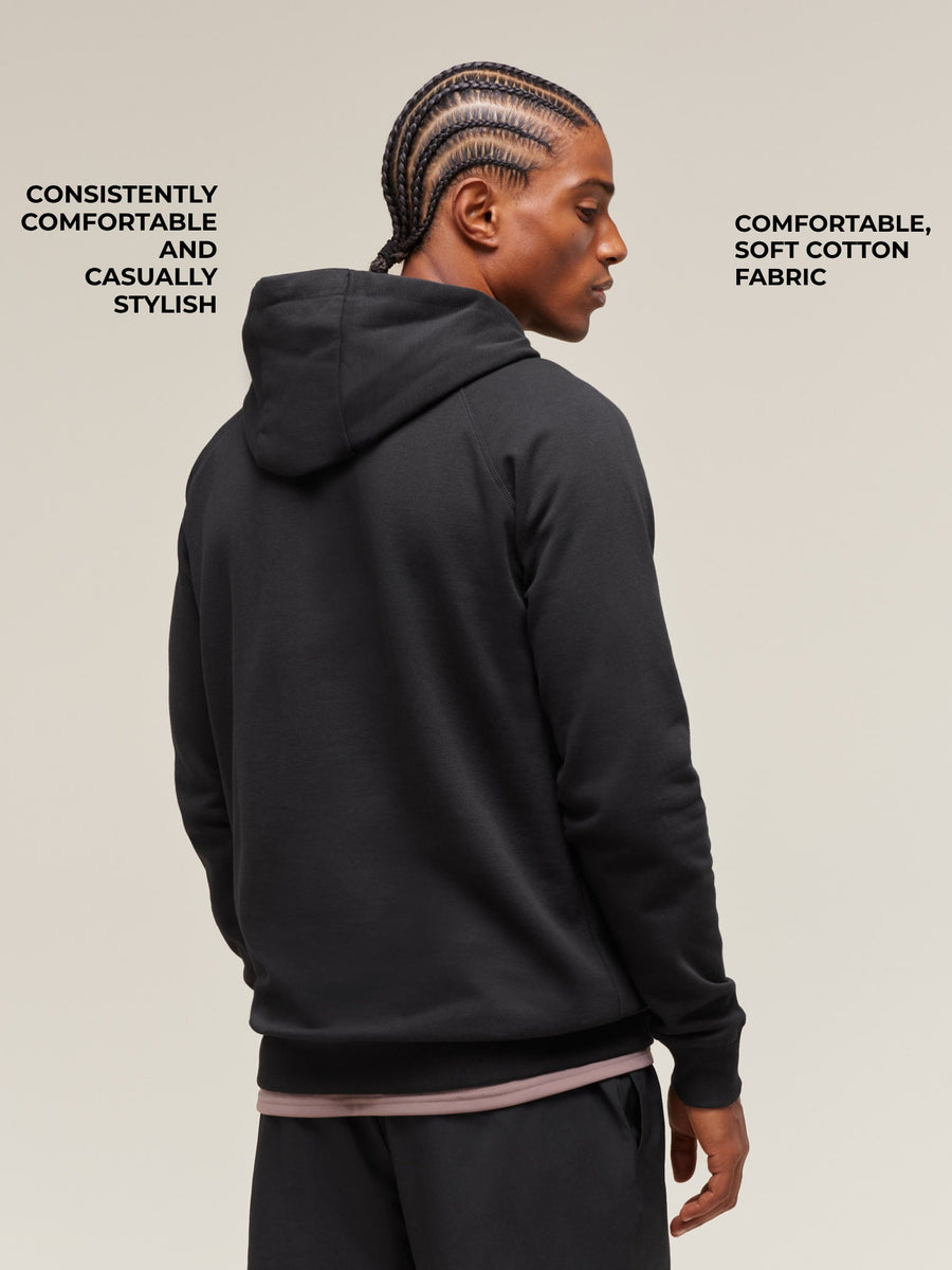 Gymshark Crest Hoodie — Black — 2