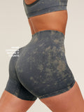 Gymshark Everyday Seamless Washed Shorts — Onyx Grey/Wash — 3