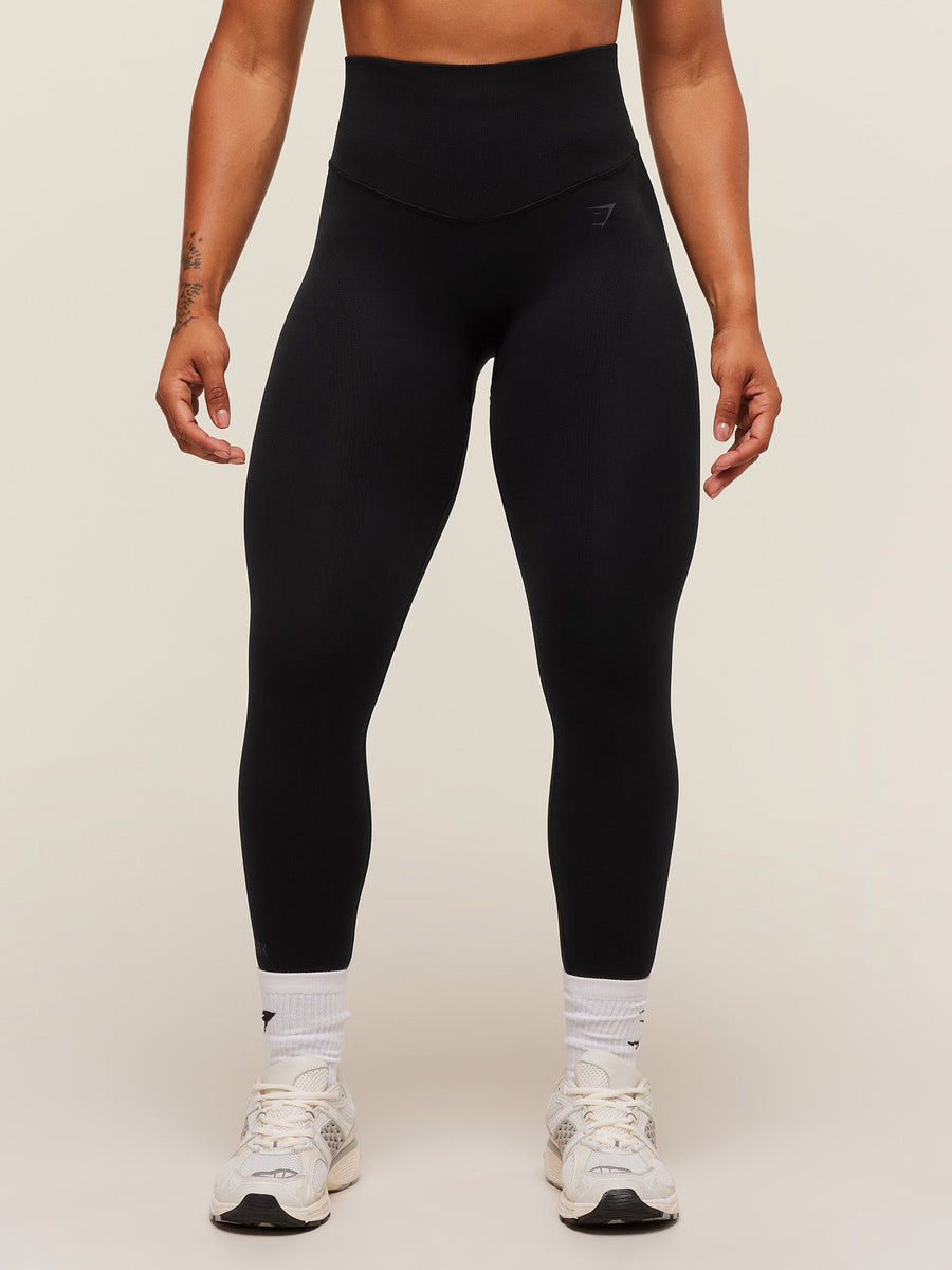 Gymshark Activate Seamless Leggings — Black — 1