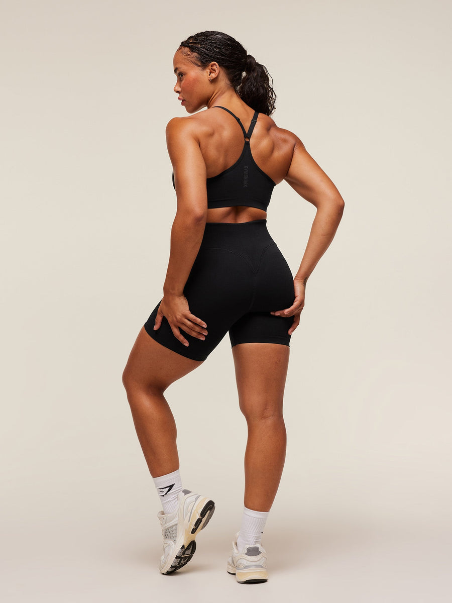 Gymshark Activate Seamless Shorts — Black — 4