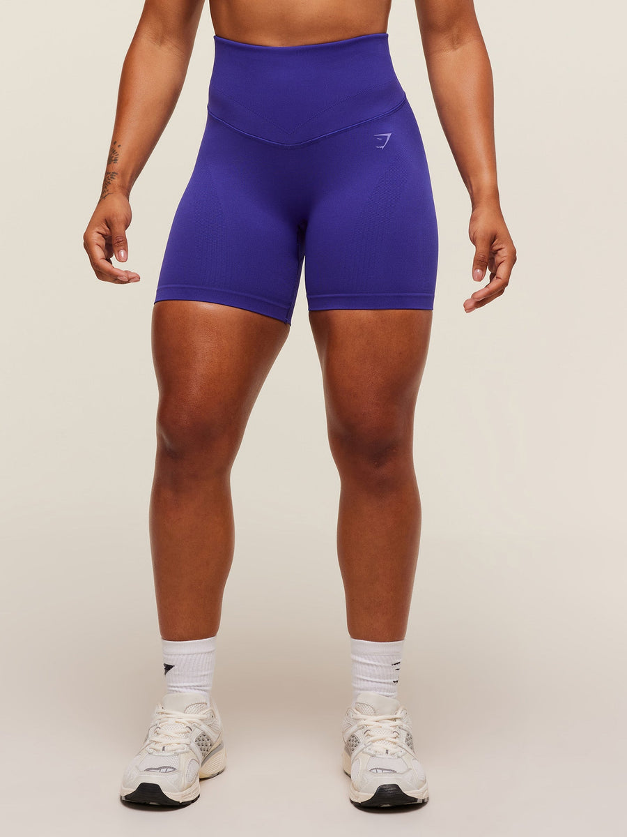 Gymshark Activate Seamless Shorts — Cobalt Purple — 1