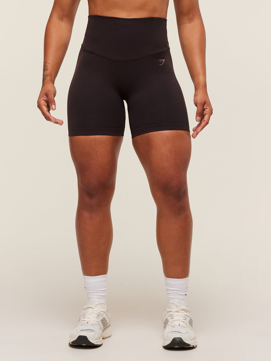 Gymshark Activate Seamless Shorts — Plum Brown — 1