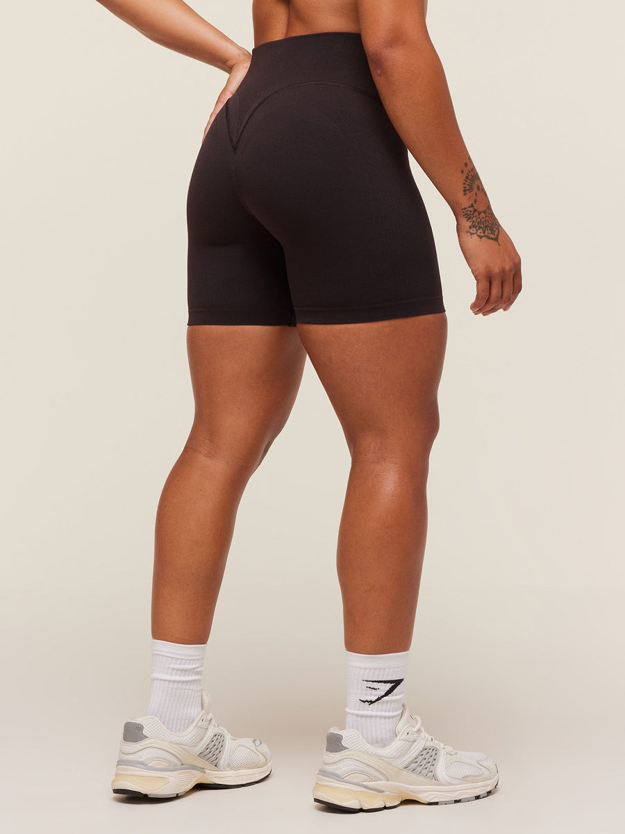 Gymshark Activate Seamless Shorts — Plum Brown — 3