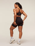 Gymshark Activate Seamless Shorts — Plum Brown — 4