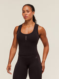 Gymshark Activate Seamless Tank — Plum Brown — 1