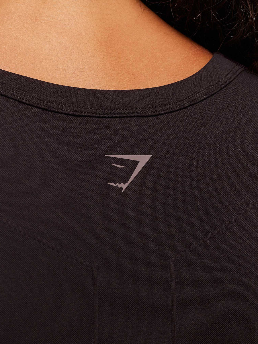 Gymshark Activate Seamless Tank — Plum Brown — 6