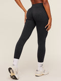 Gymshark Adapt Animal X Whitney Leggings — Black /  Asphalt Grey — 3