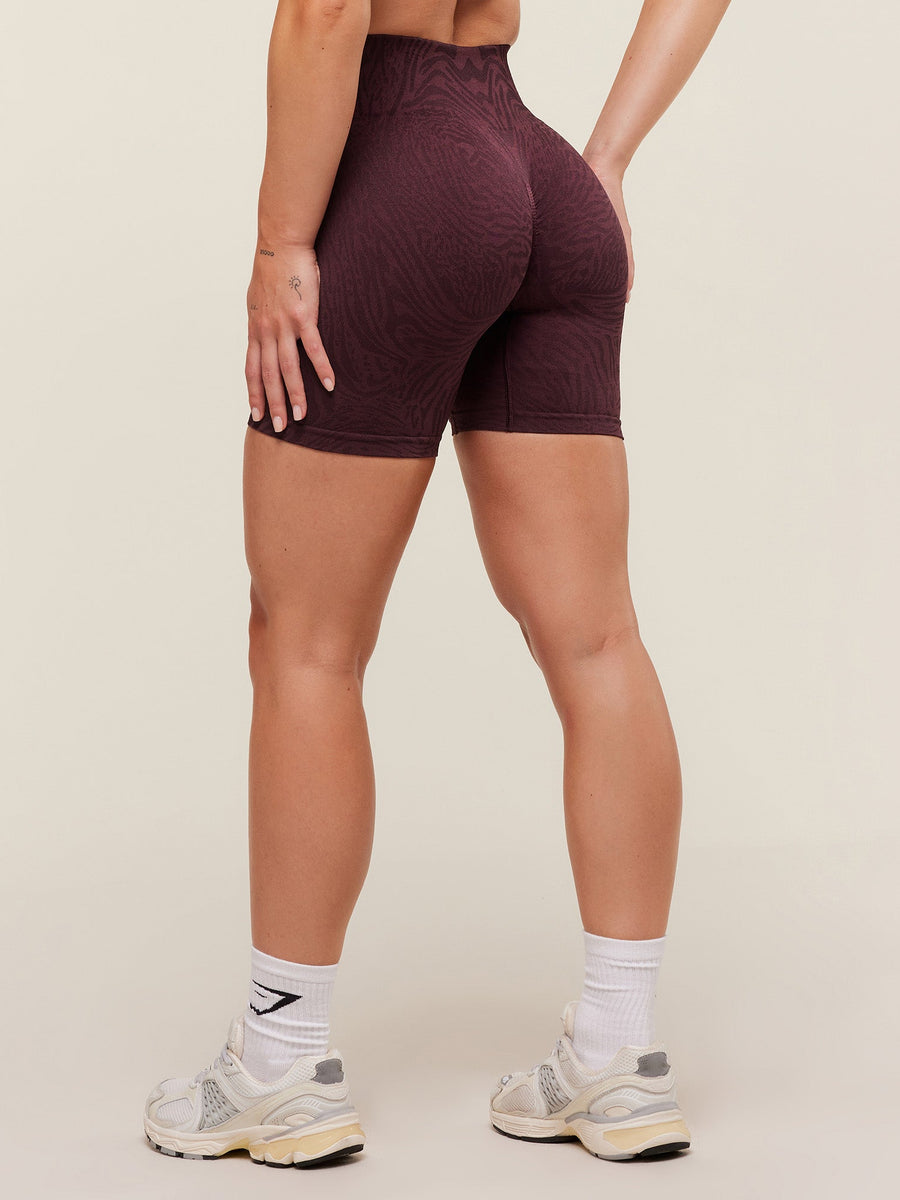 Gymshark Adapt Animal Seamless Shorts — Cherry Purple/Reset Pink — 2