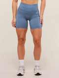 Gymshark Adapt Animal Seamless Shorts — Worn Blue/Peri Blue — 1