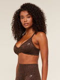 Gymshark Adapt Animal X Whitney Sports Bra — Archive Brown /  Soft Brown — 1