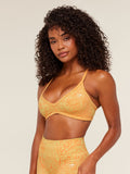 Gymshark Adapt Animal X Whitney Sports Bra — Sorbet Yellow /  Dayglow Peach — 3